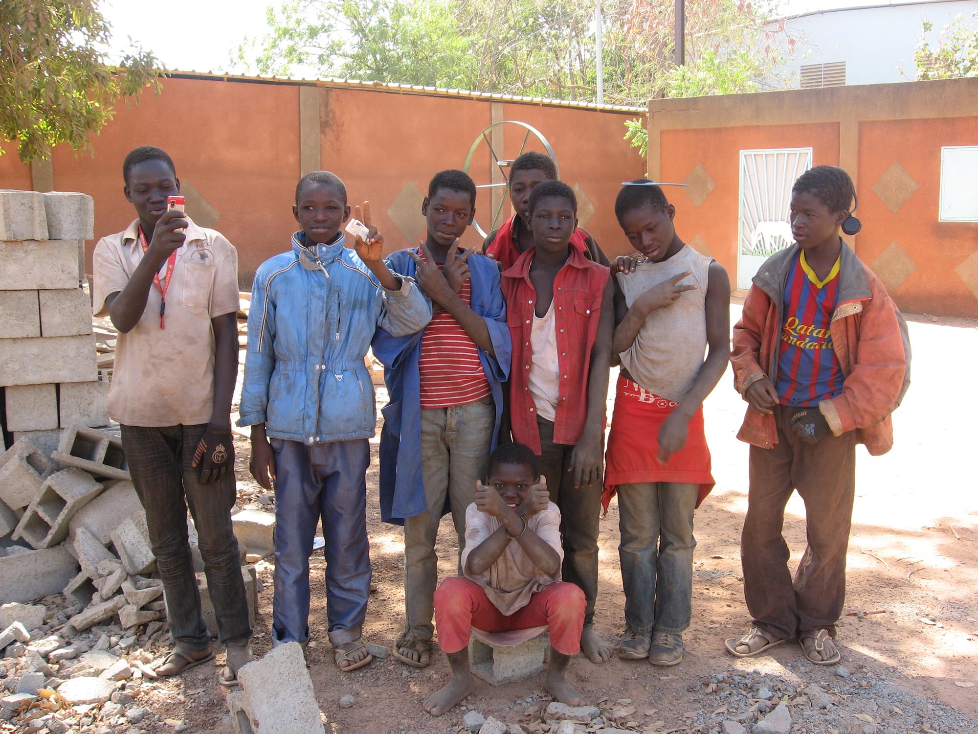 2012: Bambini di strada a Ouagadougou