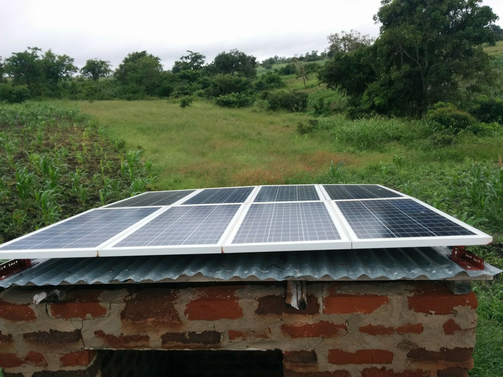 2016 – Acquisto pannelli fotovoltaici per alimentare la pompa del pozzo