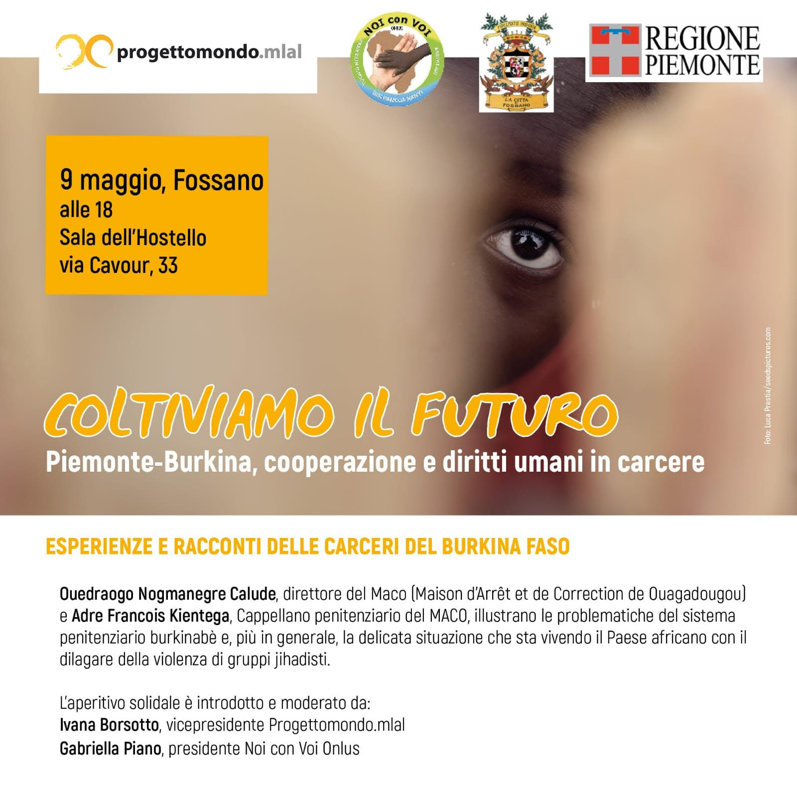 9 maggio 2019: Incontro "Coltiviamo il futuro"